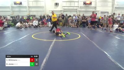 65 lbs Pools - Caiden Whitmore, 84 Athletes (VA) vs Brayden Jones, WV Wild 2