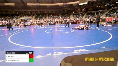 125 lbs Round Of 32 - Israel Borge, BullTrained vs Zander Youngblut, Immortal Athletics WC