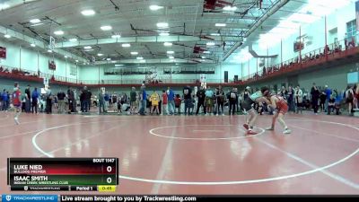 95 lbs Cons. Round 5 - Isaac Smith, Indian Creek Wrestling Club vs Luke Nied, Bulldog Premier