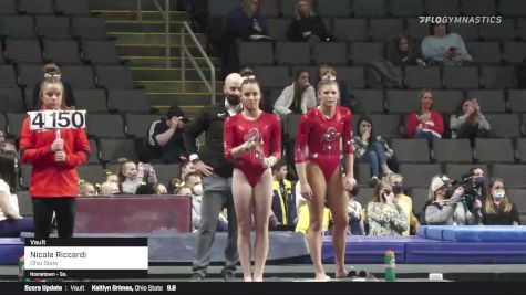 Nicole Riccardi - Vault, Ohio State - 2022 Elevate the Stage Toledo presented by Promedica