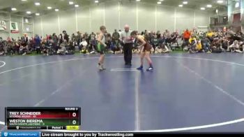 115 lbs Round 3 (6 Team) - Trey Schneider, Wyoming Brown vs Weston Bierema, South Dakota Lightning