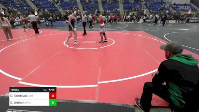 165 lbs Semifinal - Cj Sandoval, Animal House Wrestling vs Champ Watson, Wrecking Crew