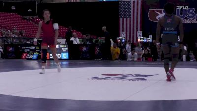 68 kg Cons 4 - Isabella Mir, Iowa Womens Wrestling Club vs Nina Makem, Minnesota Gold / Storm