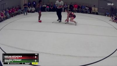 138 lbs Round 4 (8 Team) - Kaylan Hitchcock, Kansas Pink Gecko vs Raileigh Stewart, Kentucky