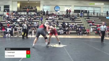 285 lbs Tony Cassioppi vs Gannon Gremmel