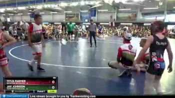 60 lbs Round 5 (10 Team) - Jax Johnson, Team Hammerhouse vs Titus Farmer, Backyard Brawlers