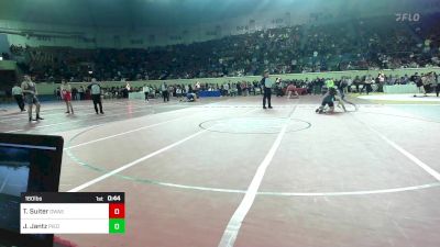 160 lbs Consi Of 64 #2 - Tennessee Suiter, Owasso Junior High vs Jude Jantz, Piedmont