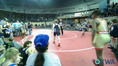 110 lbs Rr Rnd 1 - JaMarcus Siemens, Team Tulsa Red vs Lawson Lonsdale, Berryhill Wrestling Club