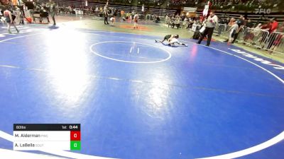 60 lbs Consi Of 16 #2 - Miles Alderman, Pwc vs Alexander LaBella, South Plainfield