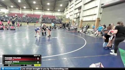 80 lbs Round 4 (6 Team) - Phoebe Tolman, Utah Gold vs Marina Wince, Colorado