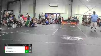 145 lbs Quarterfinals (8 Team) - Isaiah Wysong, Reverence Wrestling Club vs George Maholtz, Palmetto State Wrestling Academy Gold