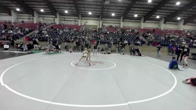 86 lbs Semifinal - Louden Eure, Charger Wrestling Club vs Drayger Cloward, Uintah Wrestling