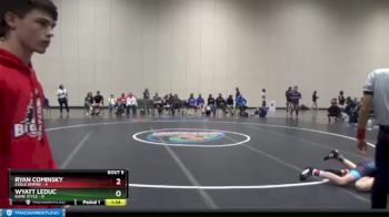 123 lbs Round 2 (6 Team) - Ryan Cominsky, Eagle Empire vs Wyatt Leduc, Kame Style