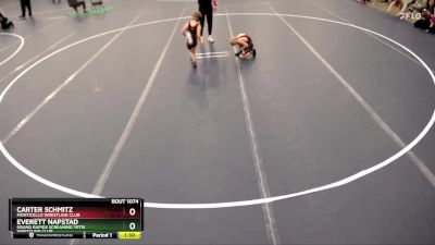 Champ. Round 1 - Carter Schmitz, Monticello Wrestling Club vs Everett Napstad, Grand Rapids Screaming Yetis Wrestling Club