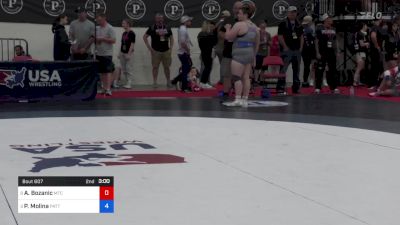 235 lbs Cons Semis - Anna Bozanic, Mtc - Mantanona Training Center vs Phoenix Molina, Patton Trained WC