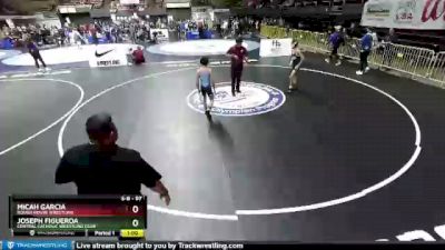 97 lbs Cons. Round 1 - Micah Garcia, Rough House Wrestling vs Joseph Figueroa, Central Catholic Wrestling Club