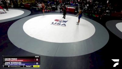 157 lbs Champ. Round 2 - Jacob Perez, Amateur Wrestling Academy vs Jaime Rodriguez, Righetti High School Wrestling