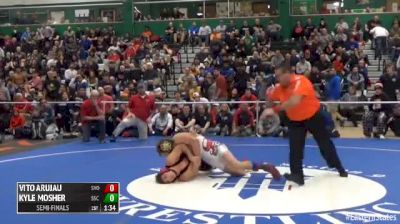 138 Semi-Finals - Vito Arujau, Syosset vs Kyle Mosher, South Side Cyclones