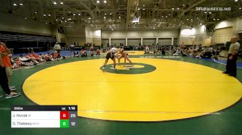 195 lbs Final - Joey Novak, Beast Of The East vs Dom Thebeau, Team Shutt Bowman