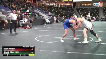 149 lbs 7th Place Match - Alek Martin, South Dakota State vs Chase Zollmann, Wyoming