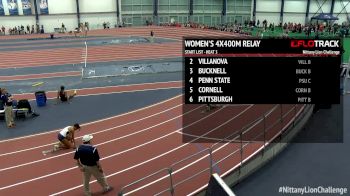 Women's 4x400m Relay, Heat 3