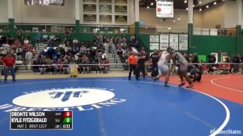 285 3rd Place - Deonte Wilson, Amityville vs Kyle Fitzgerald, South Lewis