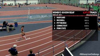 Women's 4x400m Relay, Heat 1