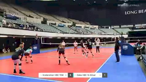 Xceleration VBC 15White vs Oaks VBC 15 Silver - 2022 JVA West Coast Cup presented by Nike