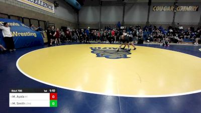 198 lbs Quarterfinal - Mark Ayala, St. John Bosco vs Mahkyi Smith, Lone Peak (UT)