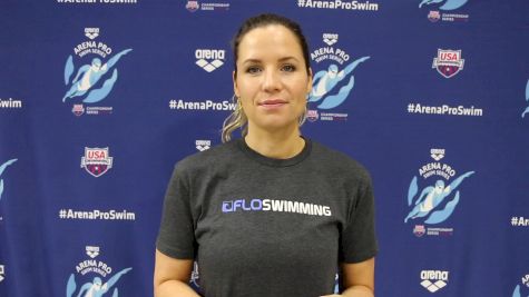 Kara Lynn Joyce Previews Day 3 Finals - Arena Pro Swim Austin