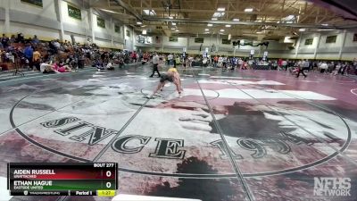 170 lbs Quarterfinal - Aiden Russell, Unattached vs Ethan Hague, Eastside United