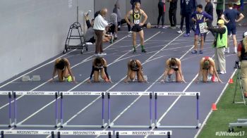 Women's 60m Hurdles, Heat 4 - Round 2