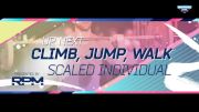 Scaled Individual Climb Jump Walk