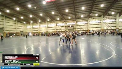 175 lbs Quarterfinal - Daxtyn Dolan, Fremont Wrestling Club vs Simeon Olsen, Saratoga Springs