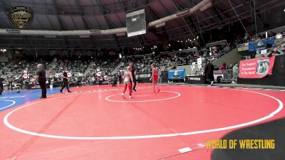 65 lbs Consi Of 8 #1 - Alaina Gilbert, Elevate Wrestling Club vs Tapanga Thompson, Nebraska Wrestling Academy