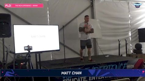 WZA Experience Stage Matt Chan Sunday