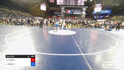 106 lbs Cons 32 #2 - Charlie Trujillo, Texas vs Jeremy Welch, Kansas