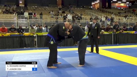 CHRISTOPHER RICHARD HOPKE vs THOMAS JUNIOR COX 2024 Pan Jiu Jitsu IBJJF Championship