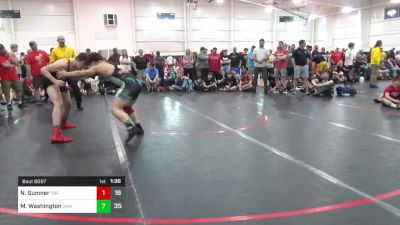 190 lbs Pools - Noah Sumner, The Asylum Red vs Malaki Washington, University Hawks W.A.