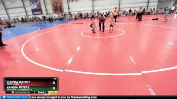 48 lbs Rd# 2 10:30am Friday - Kamden Peters, Oklahoma Outlaws Red vs Thomas Durant, Terps XPress