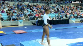 Khazia Hislop - Floor, North Carolina - 2017 Florida at North Carolina