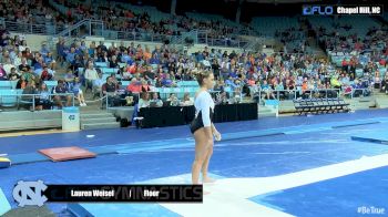 Lauren Weisel - Floor, North Carolina - 2017 Florida at North Carolina
