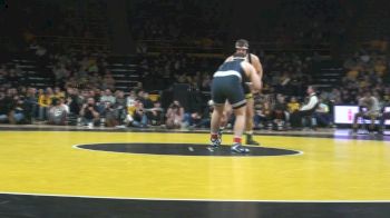 285 lbs Nick Nevills, Penn State vs Steven Holloway, Iowa 157 M