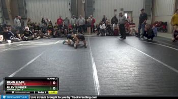 96 lbs Round 2 - Riley Sumner, Team Missouri vs Devin Ehler, Warhawks Elite