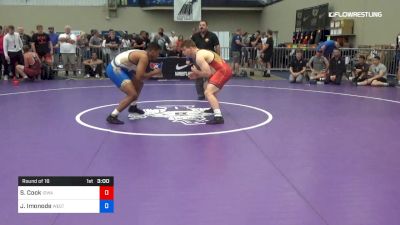 97 kg Round Of 16 - Sam Cook, IOWA vs Jeremiah Imonode, West Point RTC