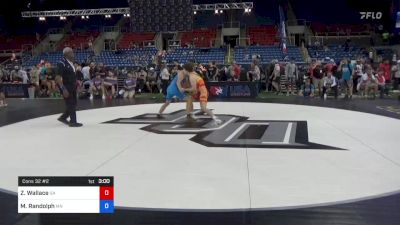 152 lbs Cons 32 #2 - Zachary Wallace, Georgia vs Matthew Randolph, Minnesota