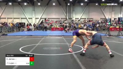 174 lbs Rd Of 16 - Carver James, Illinois vs Taylor Lujan, Northern Iowa