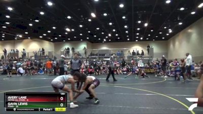 130 lbs Quarterfinals (8 Team) - Avery Lane, Metro All Stars vs Gavin Lewis, POWA