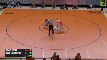 174 lbs Kyle Crutchmer, Oklahoma St vs David Kocer, SDSU