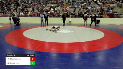 79 lbs Round Of 16 - Wade Thomas, Rockmart Takedown Club vs Ryan Perez, Georgia